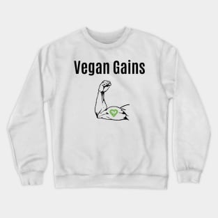 Vegan Gains Crewneck Sweatshirt